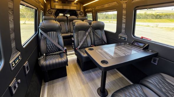 12 passenger sprinter van interior charlotte