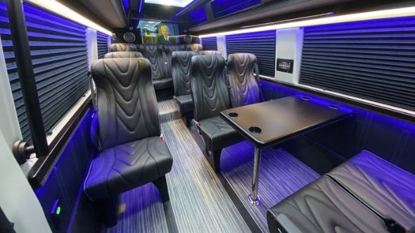 18 passenger sprinter van interior charlotte