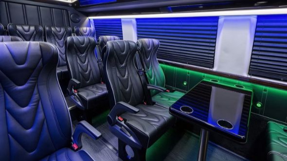 20 passenger sprinter van interior durham