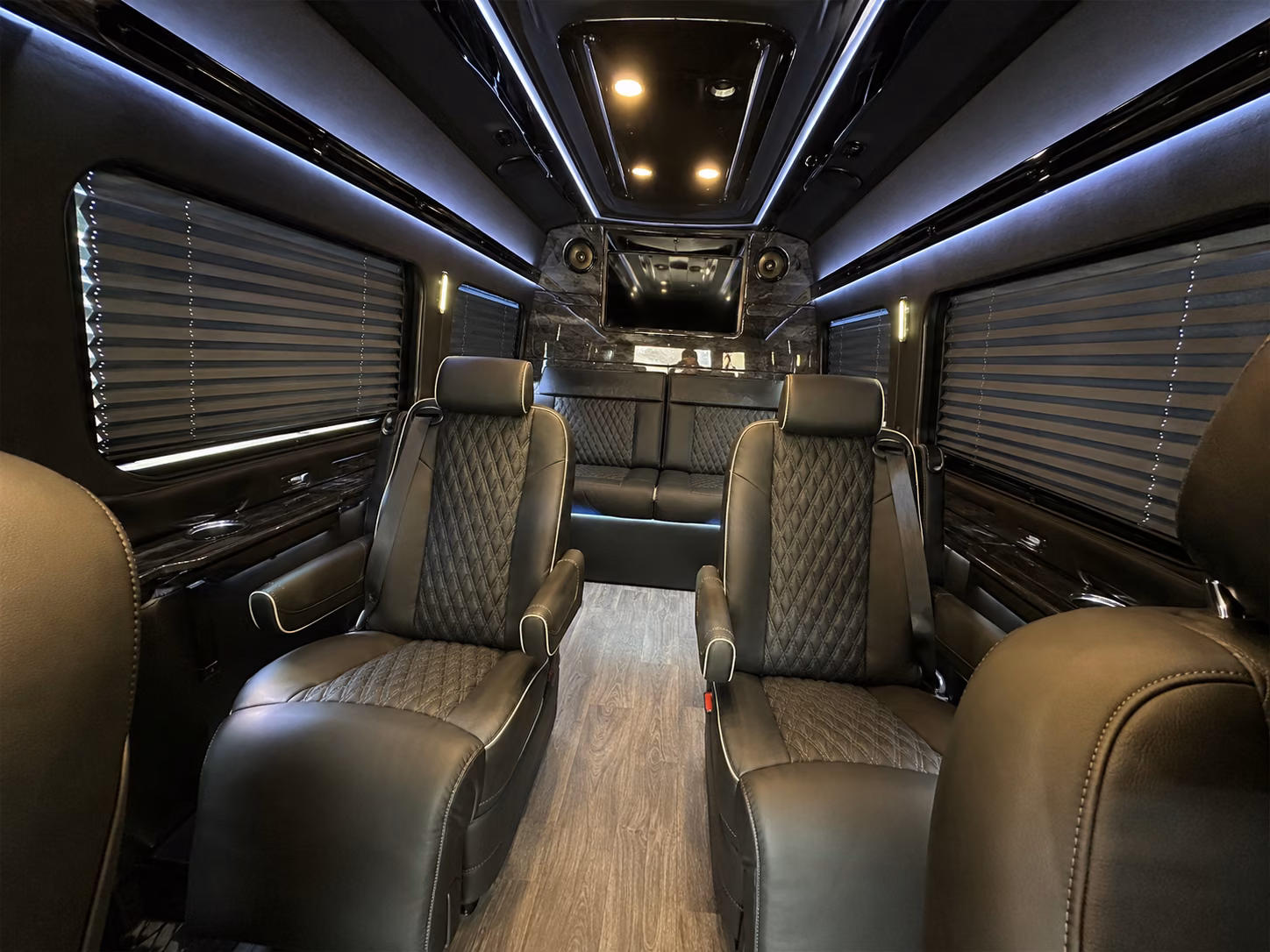 raleigh 15 passenger sprinter van interior