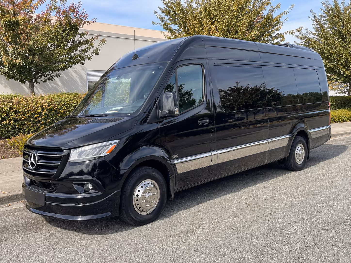 raleigh 18 passenger sprinter van