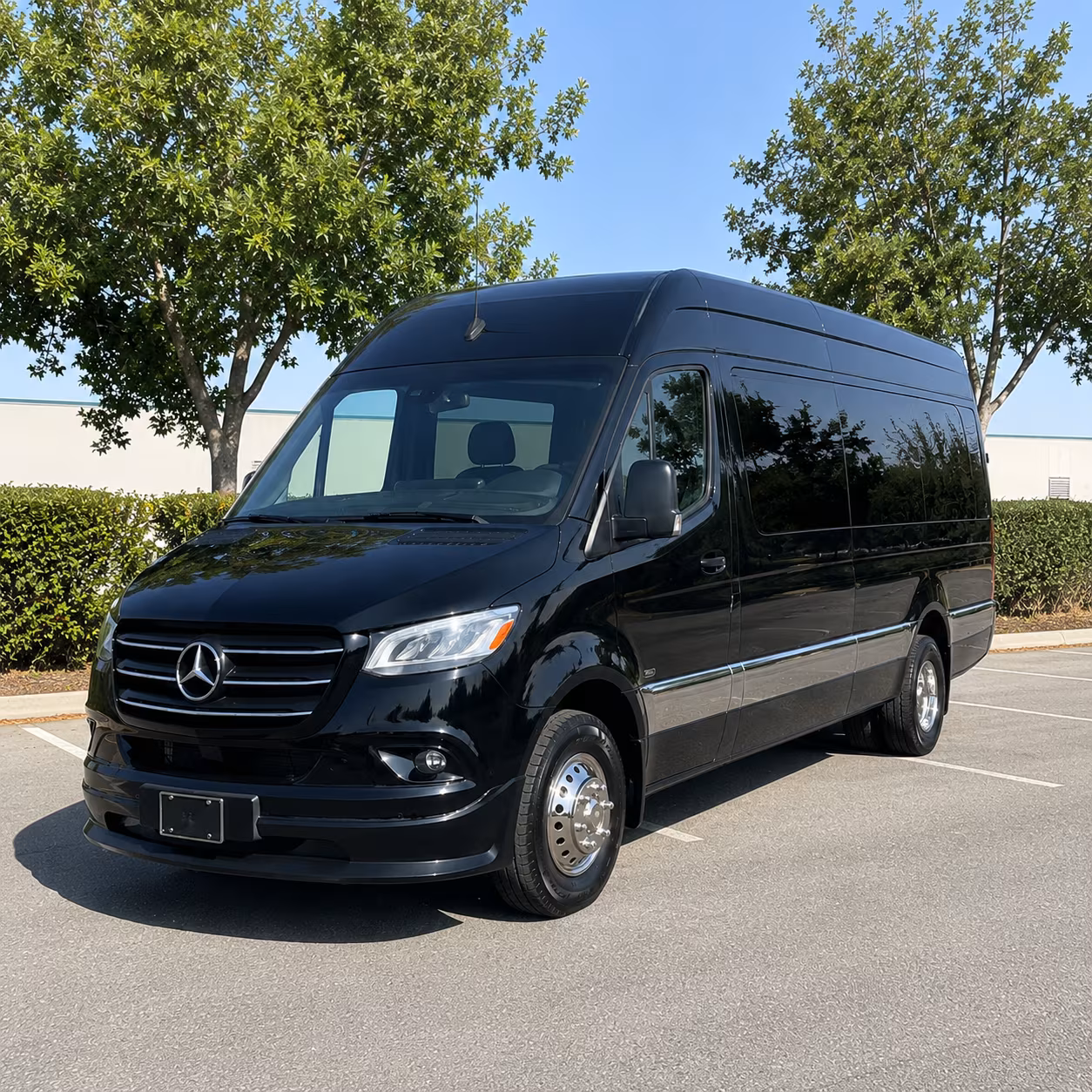 sample corporate shuttle quote multi day convention sprinter van rental in raleigh