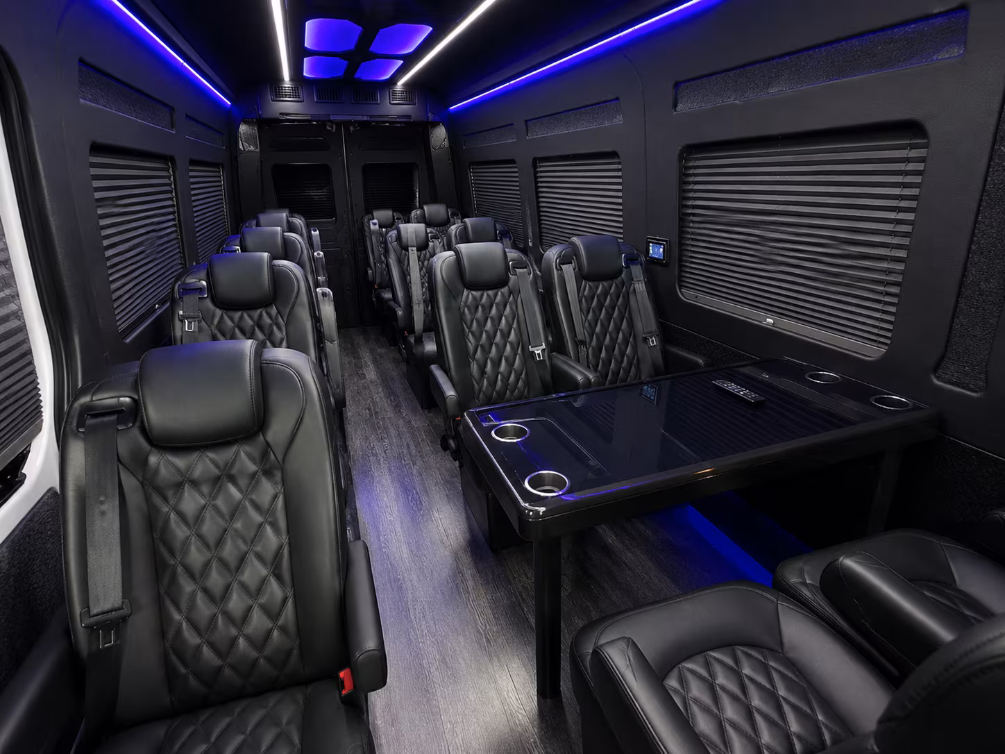 sprinter van transportation for prom night dinner stops and multi venue evenings in raleigh