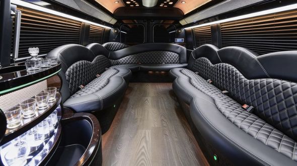 sprinter limousine interior cary